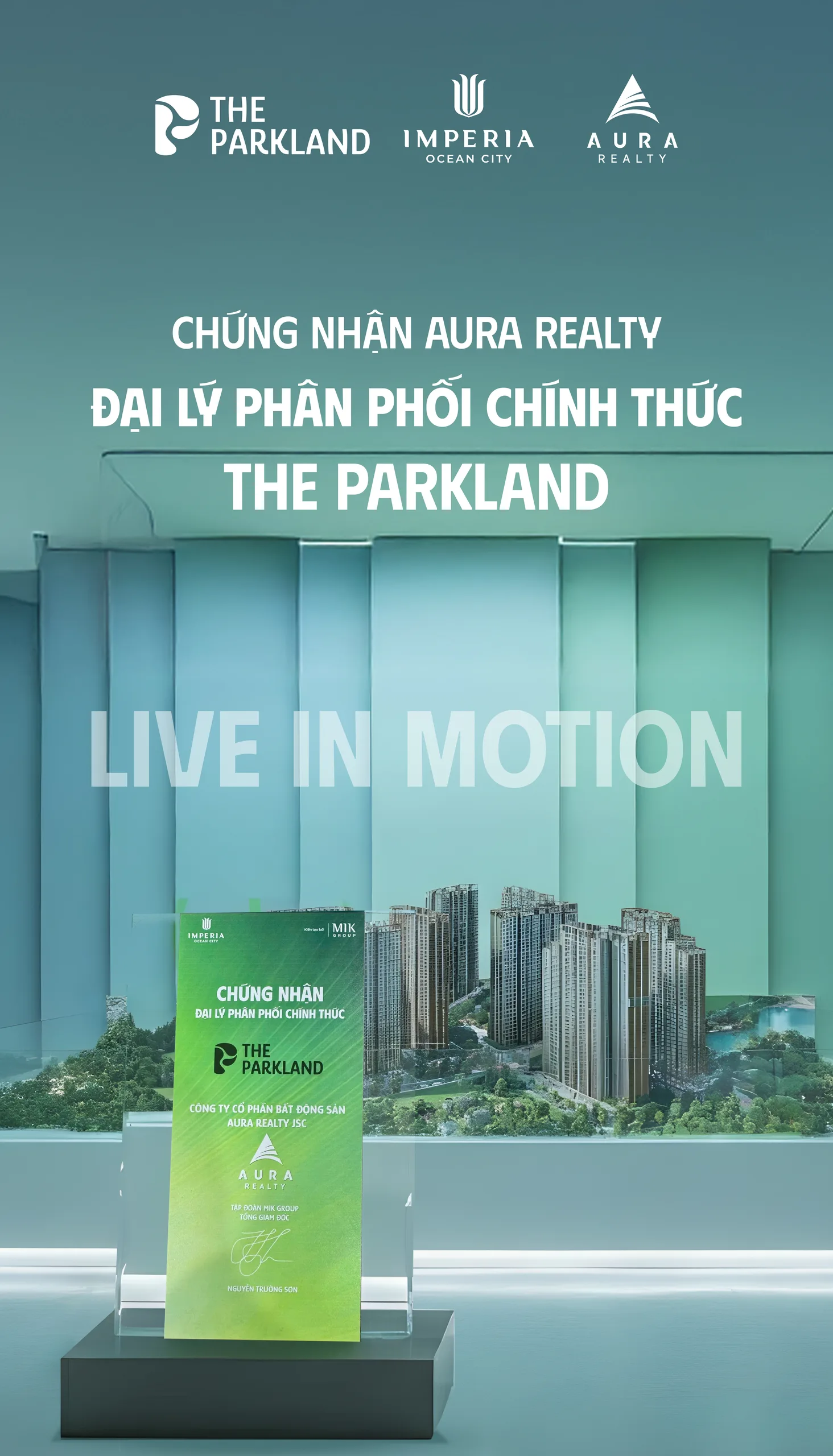 Hoạt động công ty Aura Realty