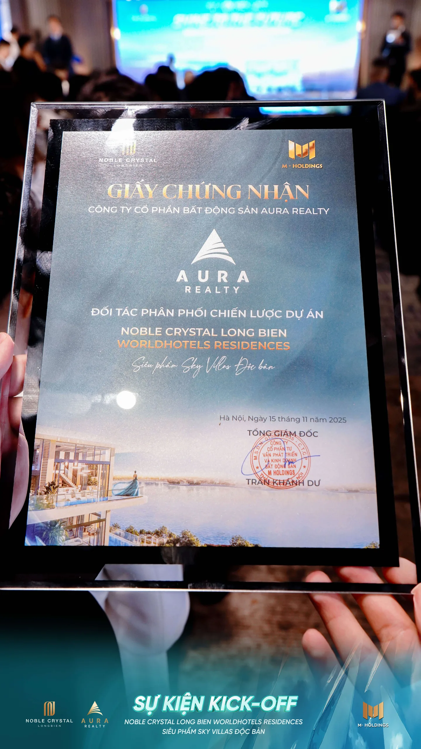 Hoạt động công ty Aura Realty
